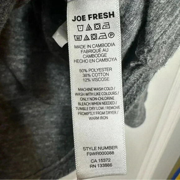 Joe Fresh Shirt Grey Size Small - Picture 7 of 16